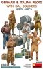 MiniArt 49018 German & Italian Pilots With DAL Soldiers North Africa 1/48